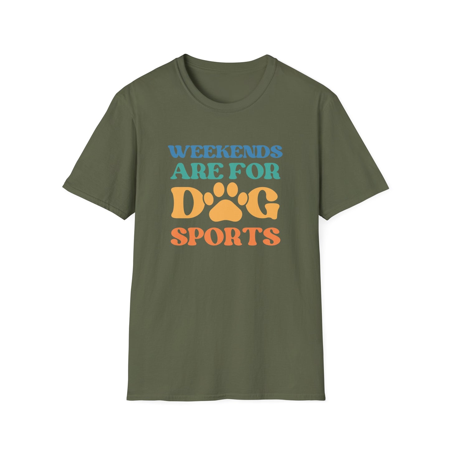 Weekends Are For Dog Sports Tee